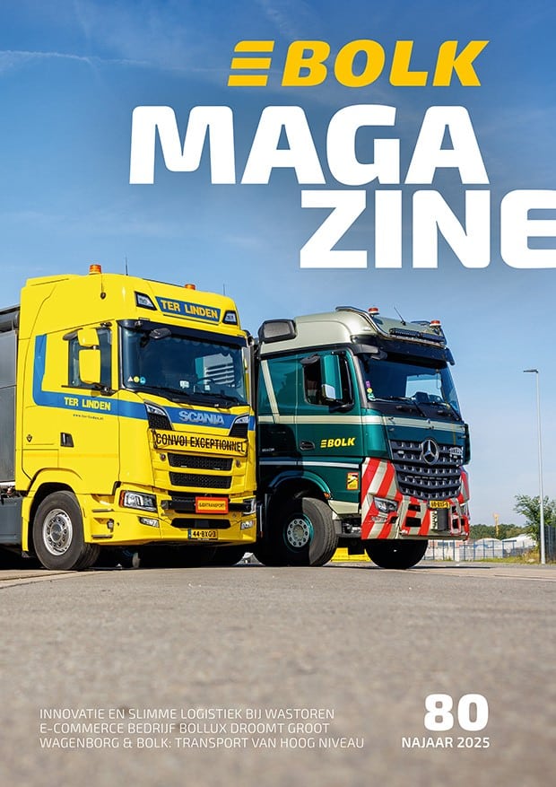 Bolk Magazine Bolk en Ter Linden Transport vrachtwagen